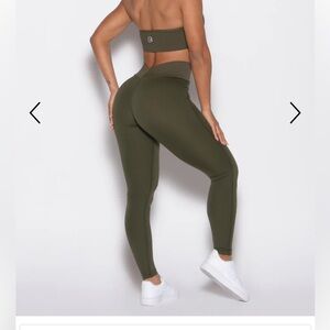 Bombshell Sportswear Olive Leggings